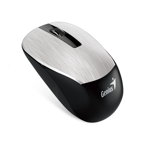 Chuột Genius NX-7015 Wireless Silver có thể sử dụng với nhiều bề mặt